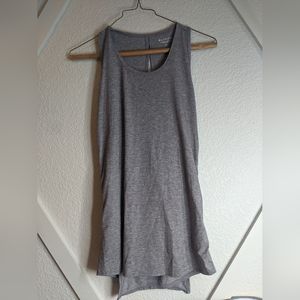 Athleta gray crossback top